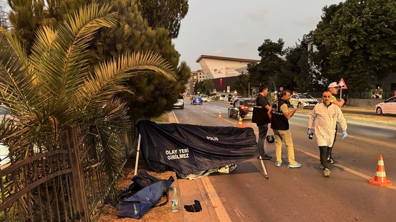 Samsun Atakum'da motosikletin çarptığı yaya öldü, sürücü yaralandı