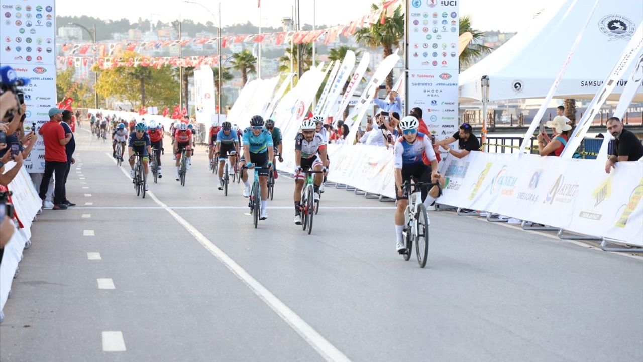 Samsun'da 3. Uluslararası Kurtuluş Yolu Bisiklet Turu Sona Erdi