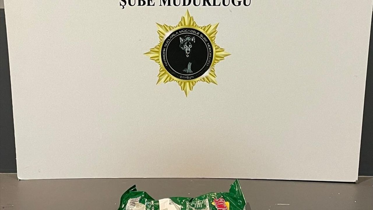 Samsun'da gitar çantasında 40,40 gram sentetik uyuşturucu ele geçirildi