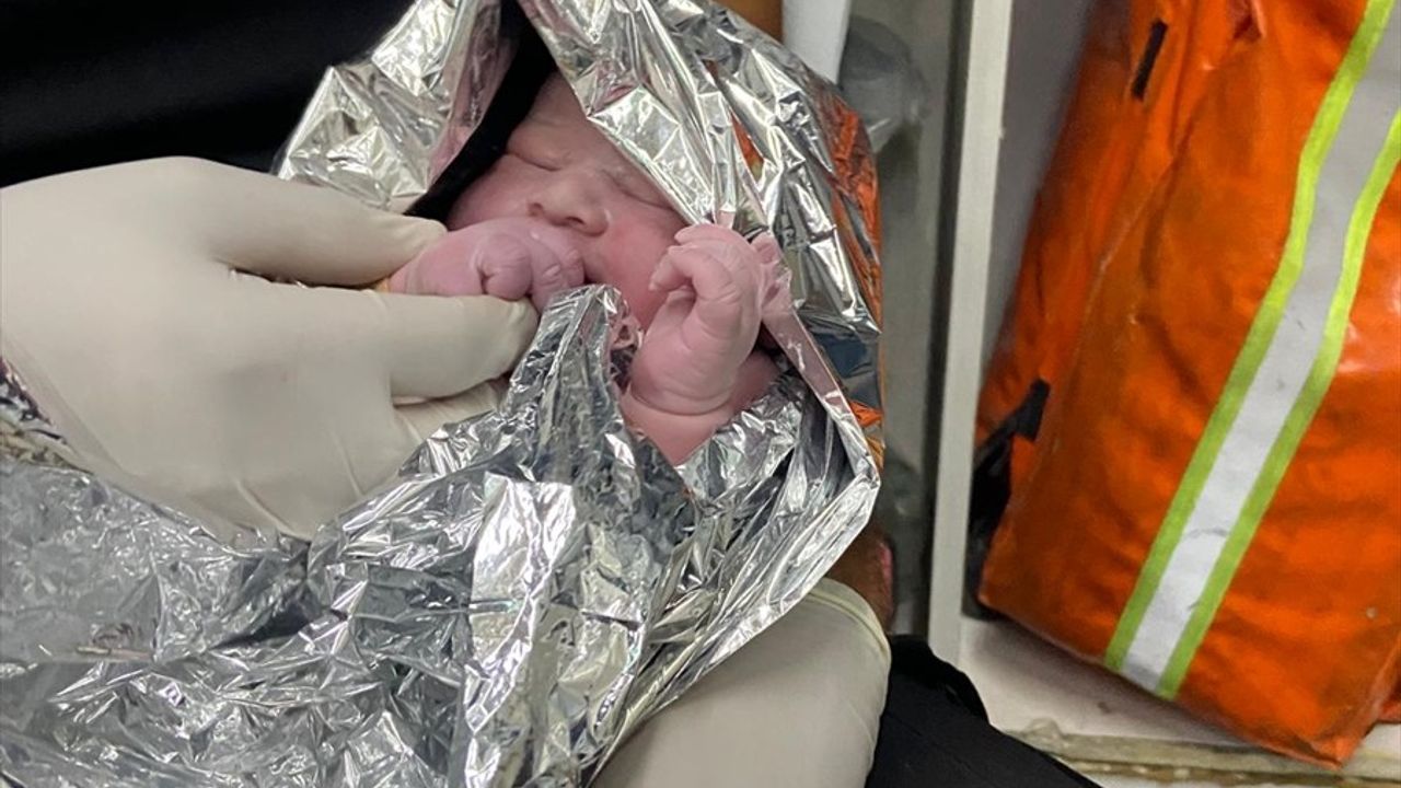 Şanlıurfa'da Hamile Kadın Ambulansla Doğum Yaptı