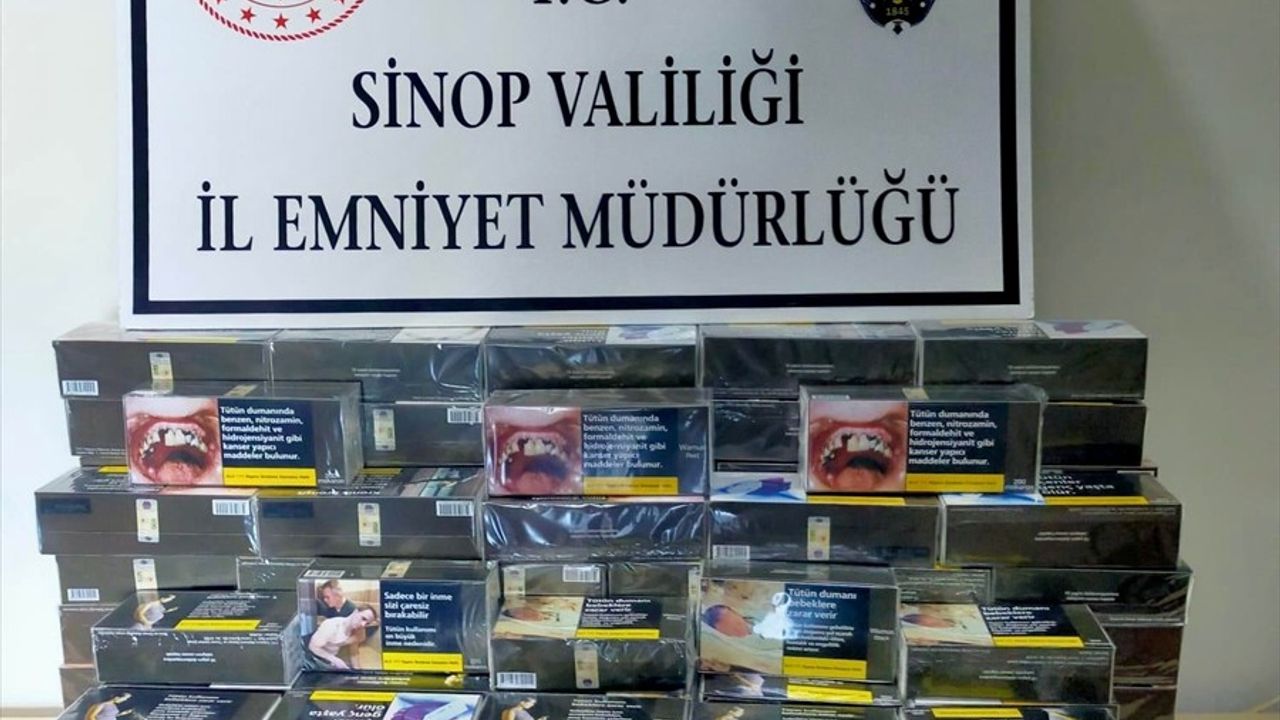 Sinop'ta Kaçakçılık Operasyonu: 3 Zanlı Yakalandı