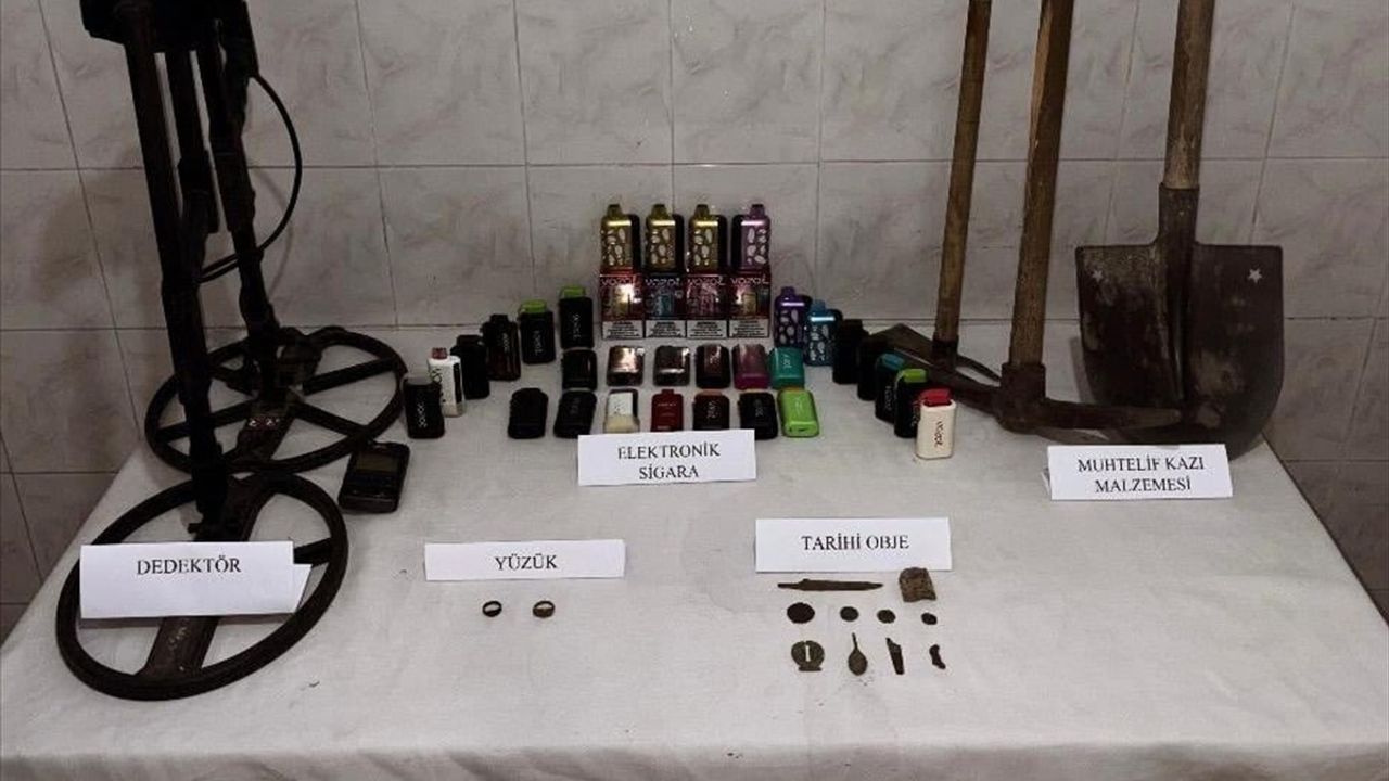 Sinop'ta Tarihi Eser Kaçakçılığı Operasyonu: 1 Gözaltı