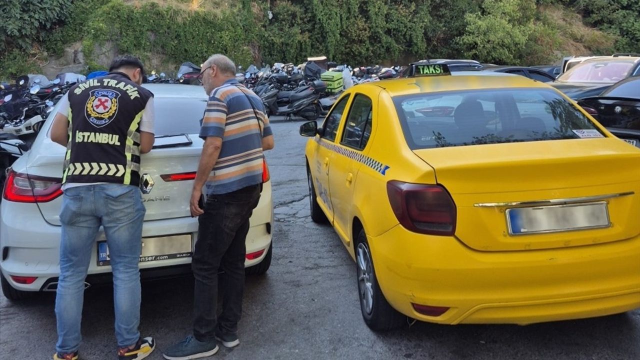 Şişli'de taksiciye 11 bin 253 lira ceza: Araç trafikten men edildi