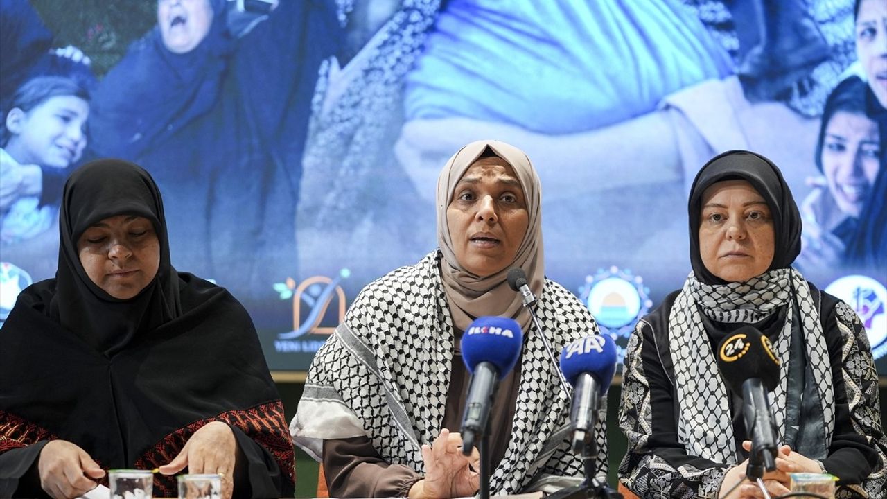 STK'lerden Gazze'deki Kadınlara Destek: 'Senin İçin' Kampanyası Başlatıldı