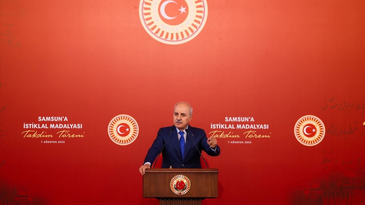 TBMM Başkanı Kurtulmuş'tan Terörsüz Türkiye Açıklaması ve İstiklal Madalyası Töreni