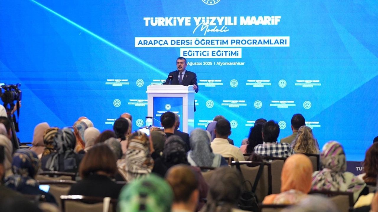 Tekin Afyonkarahisar'da açıkladı: Türkiye Yüzyılı Maarif Modeli ile eğitimde dönüşüm