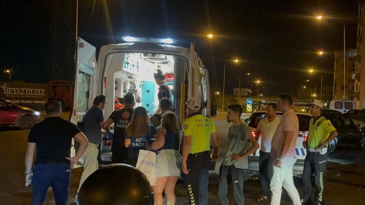 Tekirdağ Çorlu'da yaya geçidinde kaza: Kadın ağır yaralandı