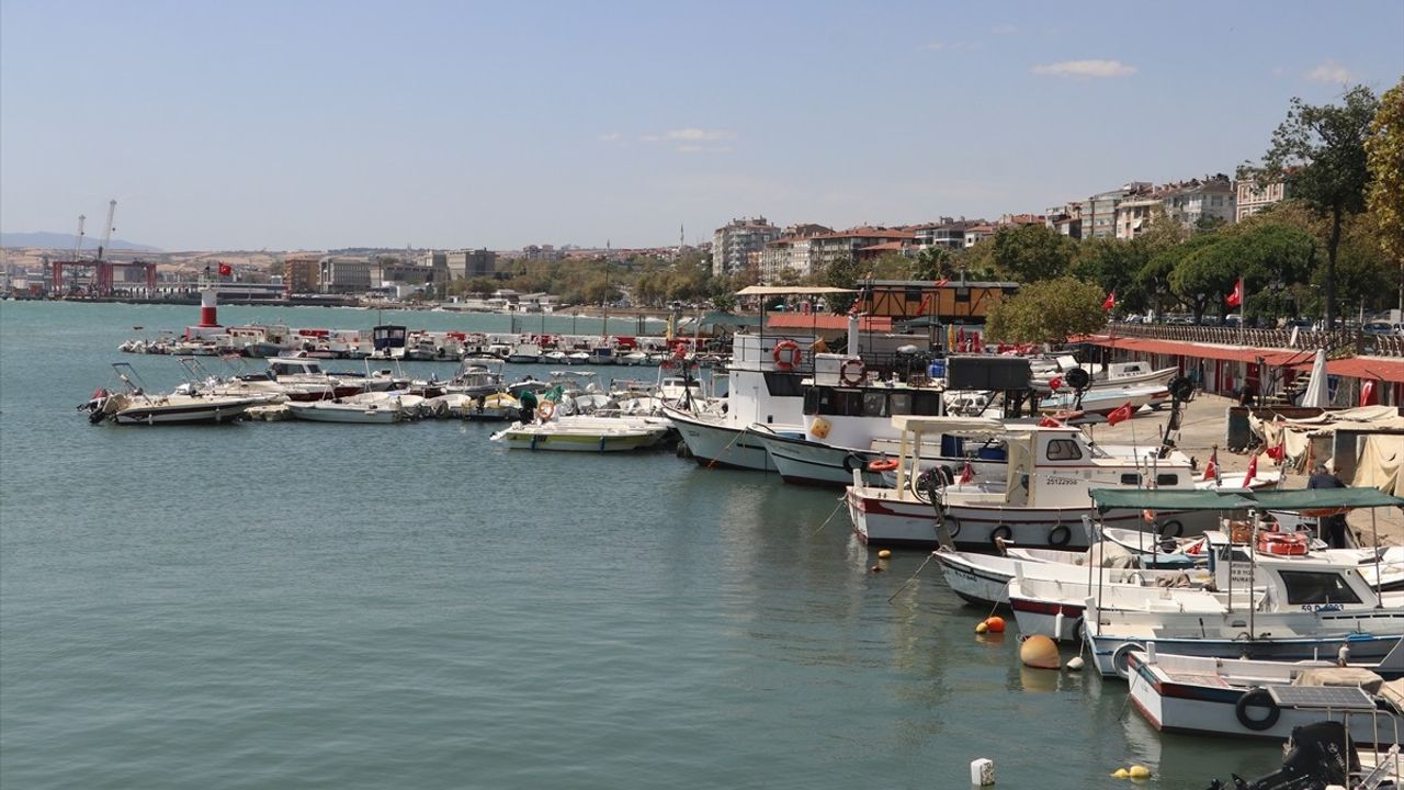 Tekirdağ'da Balıkçılar Poyraz Nedeniyle Palamut Avına Çıkamıyor