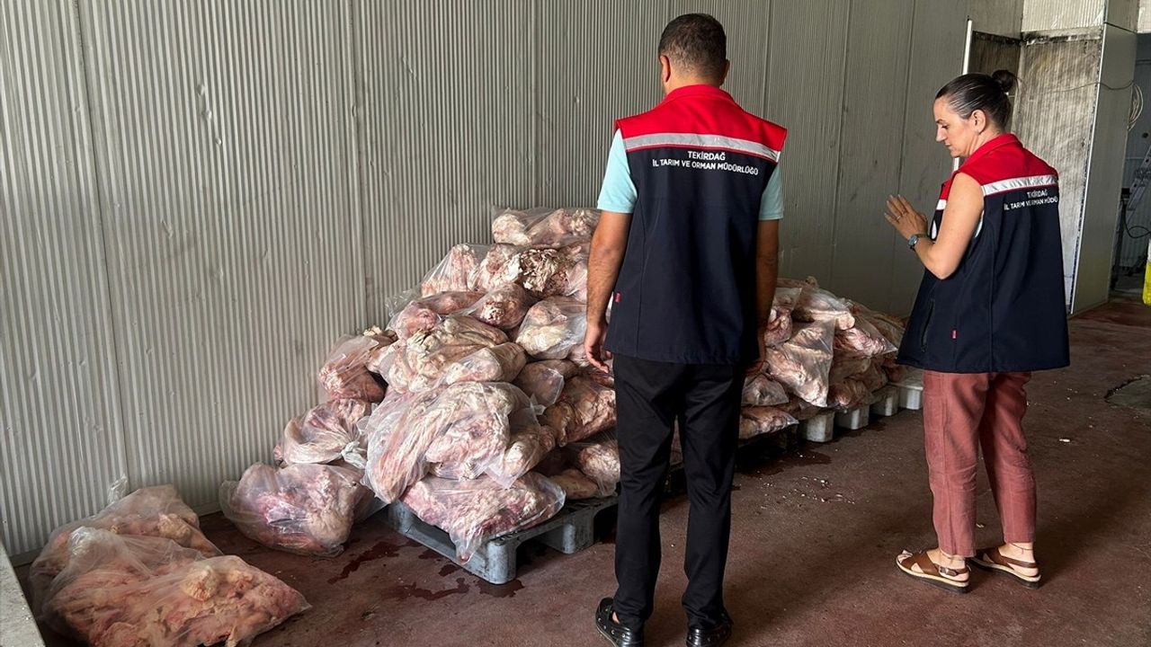 Tekirdağ'da Sağlıksız Gıda Deposu 210 Bin Lira Ceza Aldı