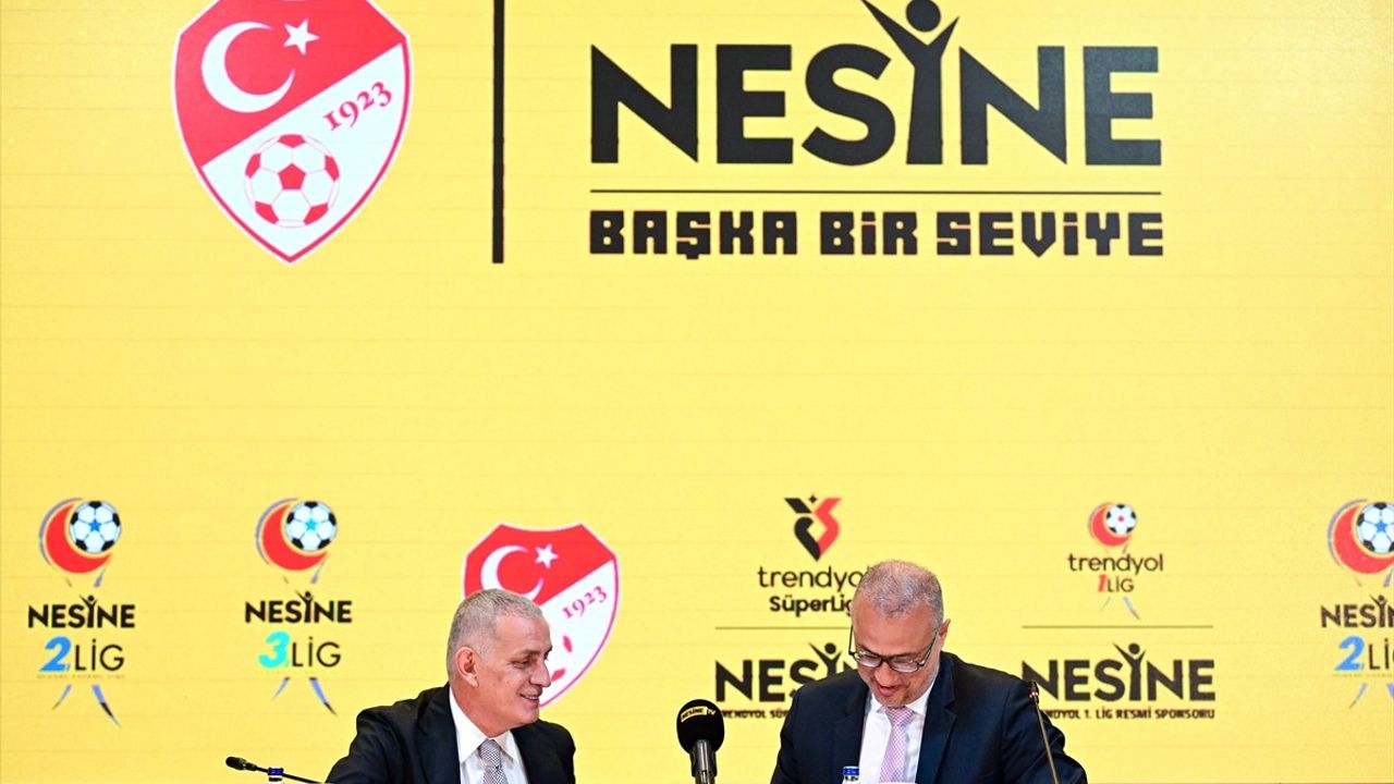 TFF, Nesine ile Sponsorluk Anlaşması İmzaladı