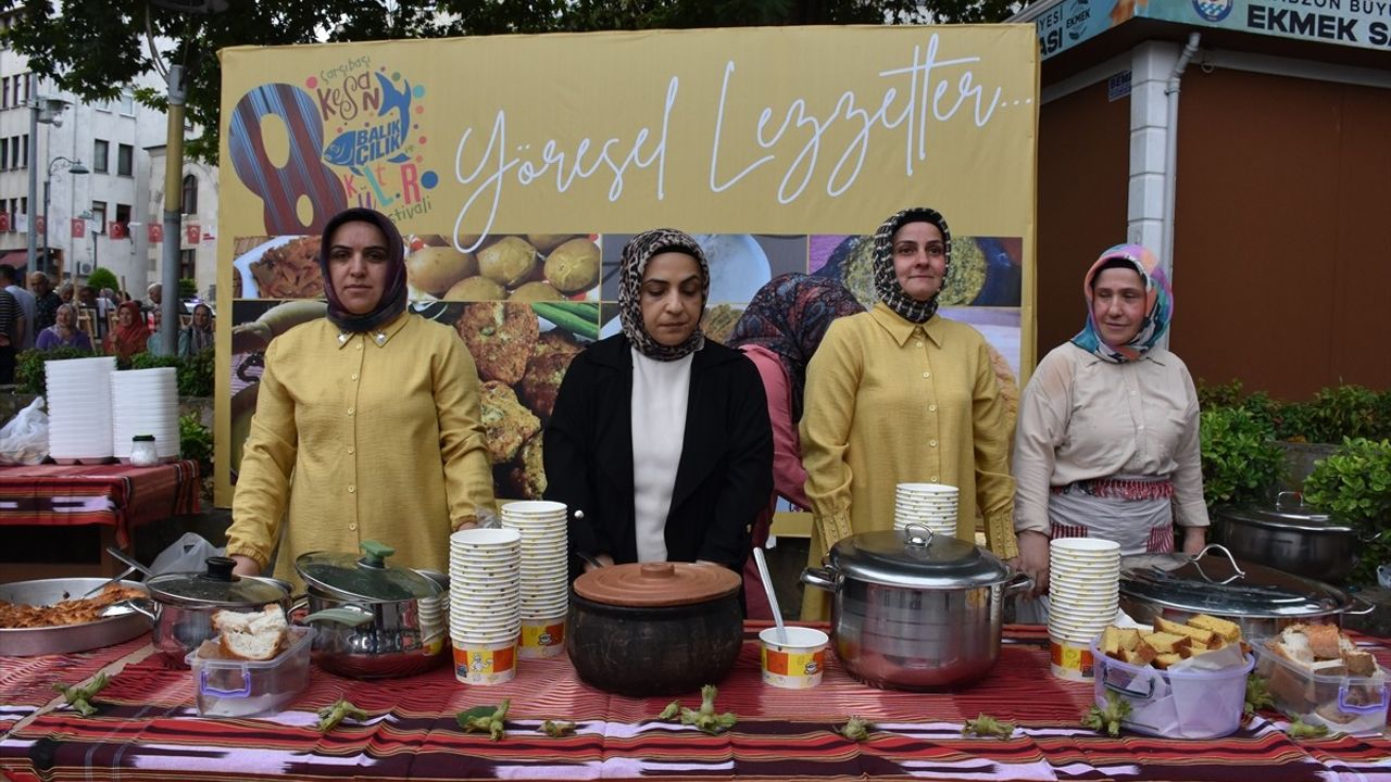 Trabzon'da 8. Keşan, Balıkçılık ve Kültür Festivali Başladı