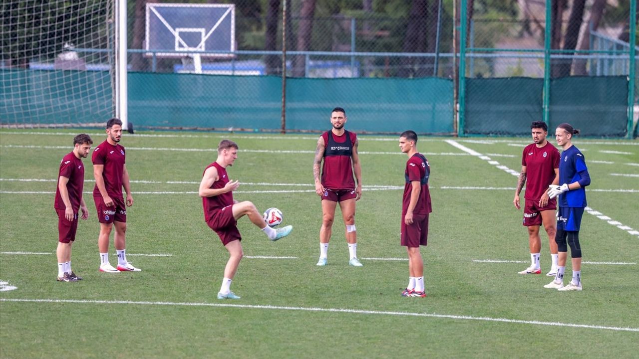 Trabzonspor, 18 Ağustos Kasımpaşa Maçı Hazırlıklarını Sürdürdü