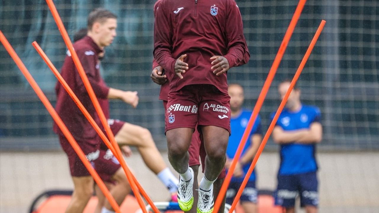 Trabzonspor, 31 Ağustos Pazar Samsunspor maçı hazırlıklarına başladı