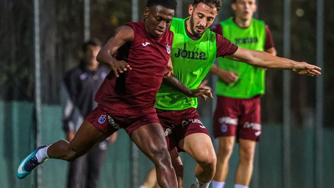 Trabzonspor, 31 Ağustos'taki Samsunspor Maçı İçin Hazırlıklarını Sürdürüyor
