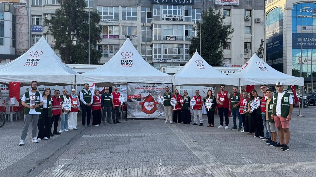 Türk Kızılay'dan 'Hedef 1919' Kampanyası: Hastaya Kan, Ormana Can