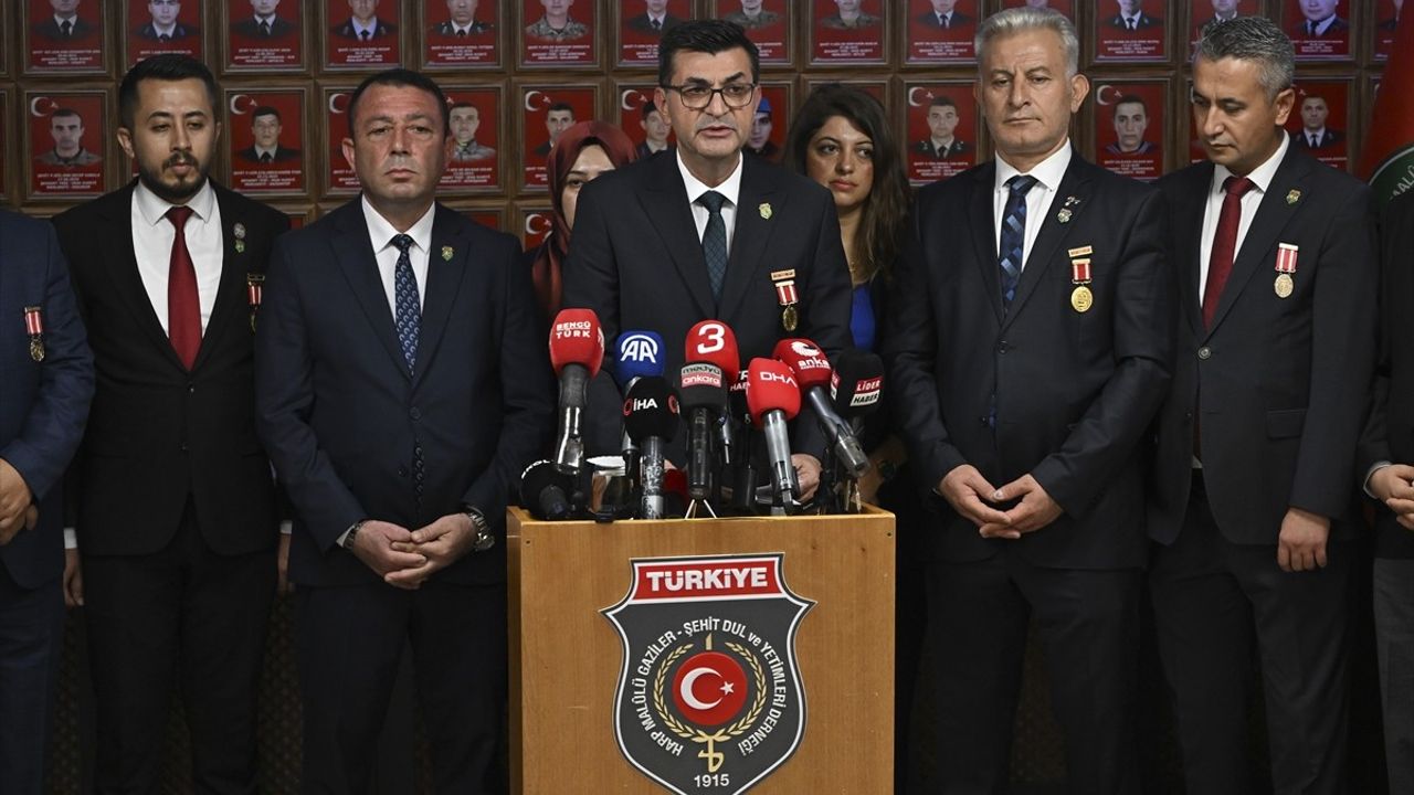 Türkiye Harp Malulü Gaziler Derneği 'Terörsüz Türkiye' Sürecine Tam Destek