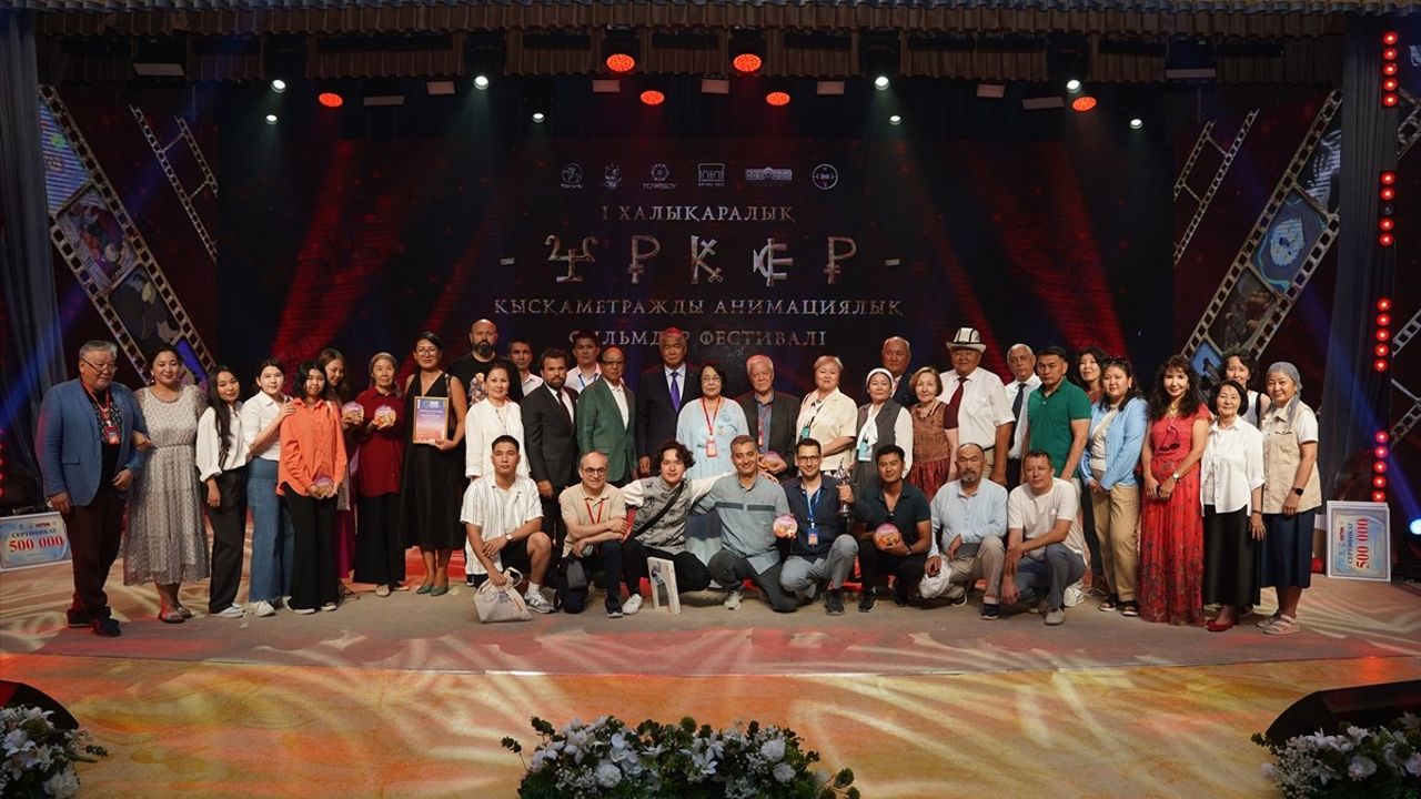 TÜRKSOY Kazakistan'da Ürker Uluslararası Kısa Film Festivali Düzenledi