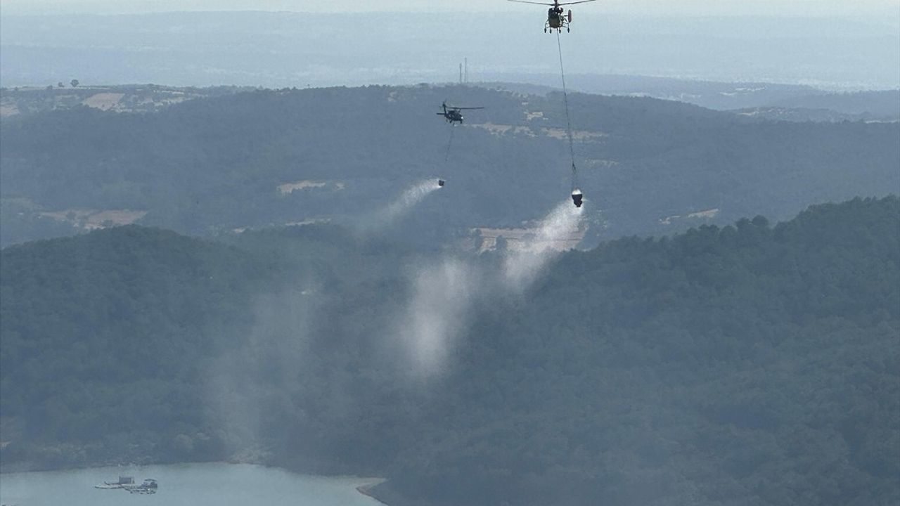 Uşak'ta Orman Yangını: Banaz'da Yenice-Paşacık Arası Müdahale Sürüyor