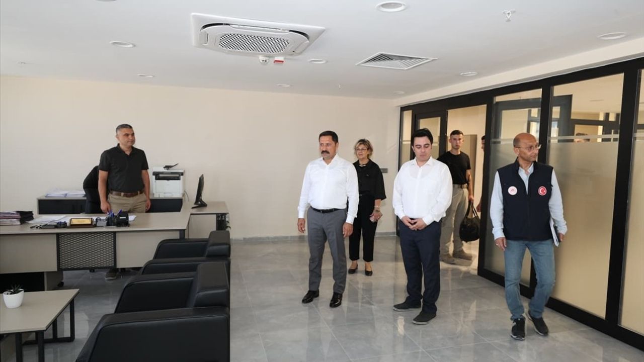 Vali Mustafa Masatlı, Hizmete Giren Samandağ Hükümet Konağı'nı İnceledi