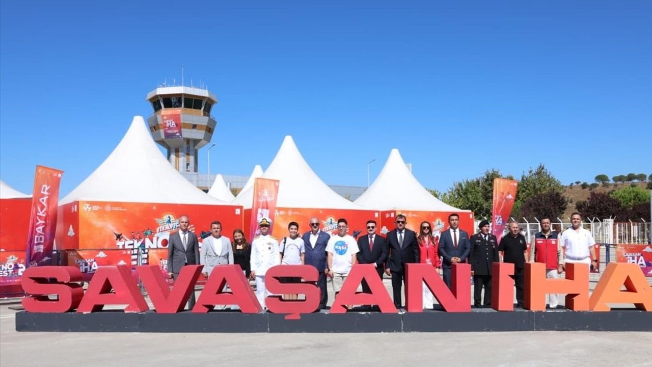 Vali Toraman Gökçeada'da TEKNOFEST Savaşan İHA Yarışmasını İnceledi