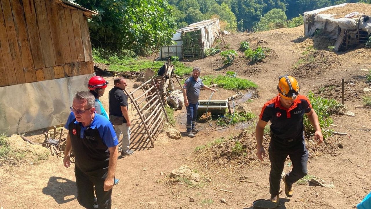 Yalova’da Ormanda Rahatsızlanan Kadın Hastaneye Kaldırıldı