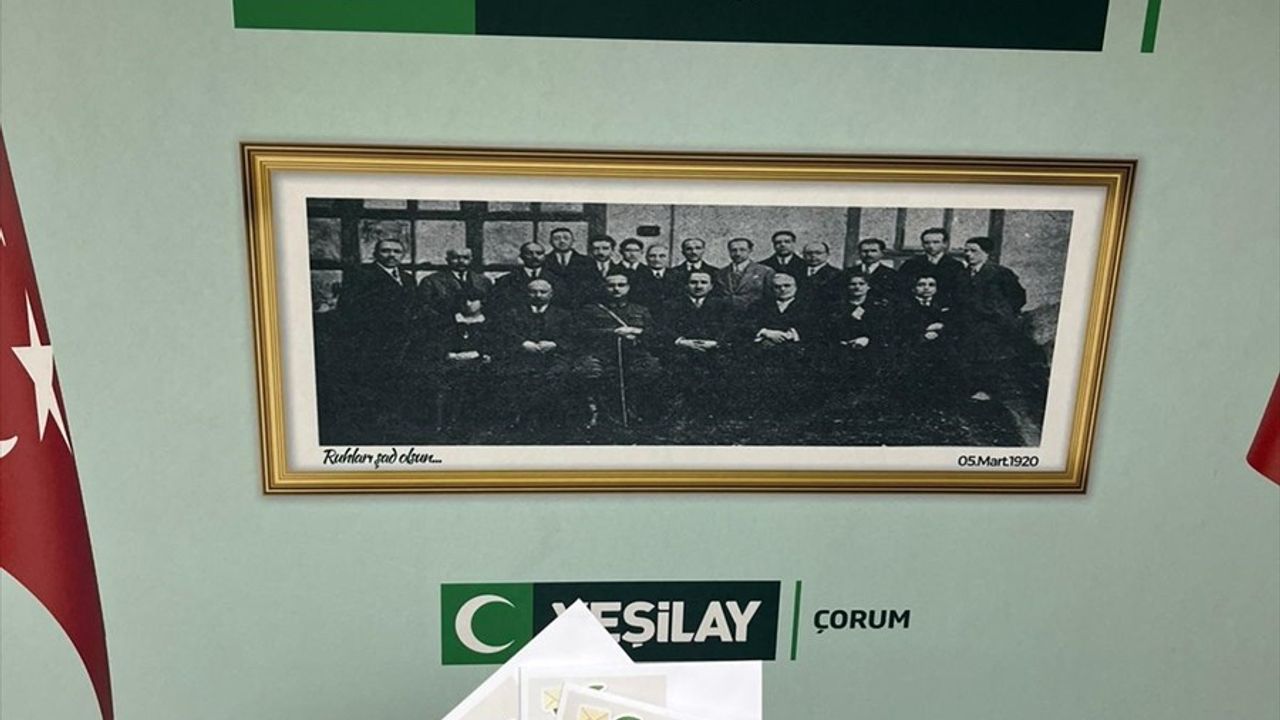 Yeşilay Kars'tan "Yeşilcandan Mektup Var" Projesi: İlk Mektuplar Çorum'a Gönderildi