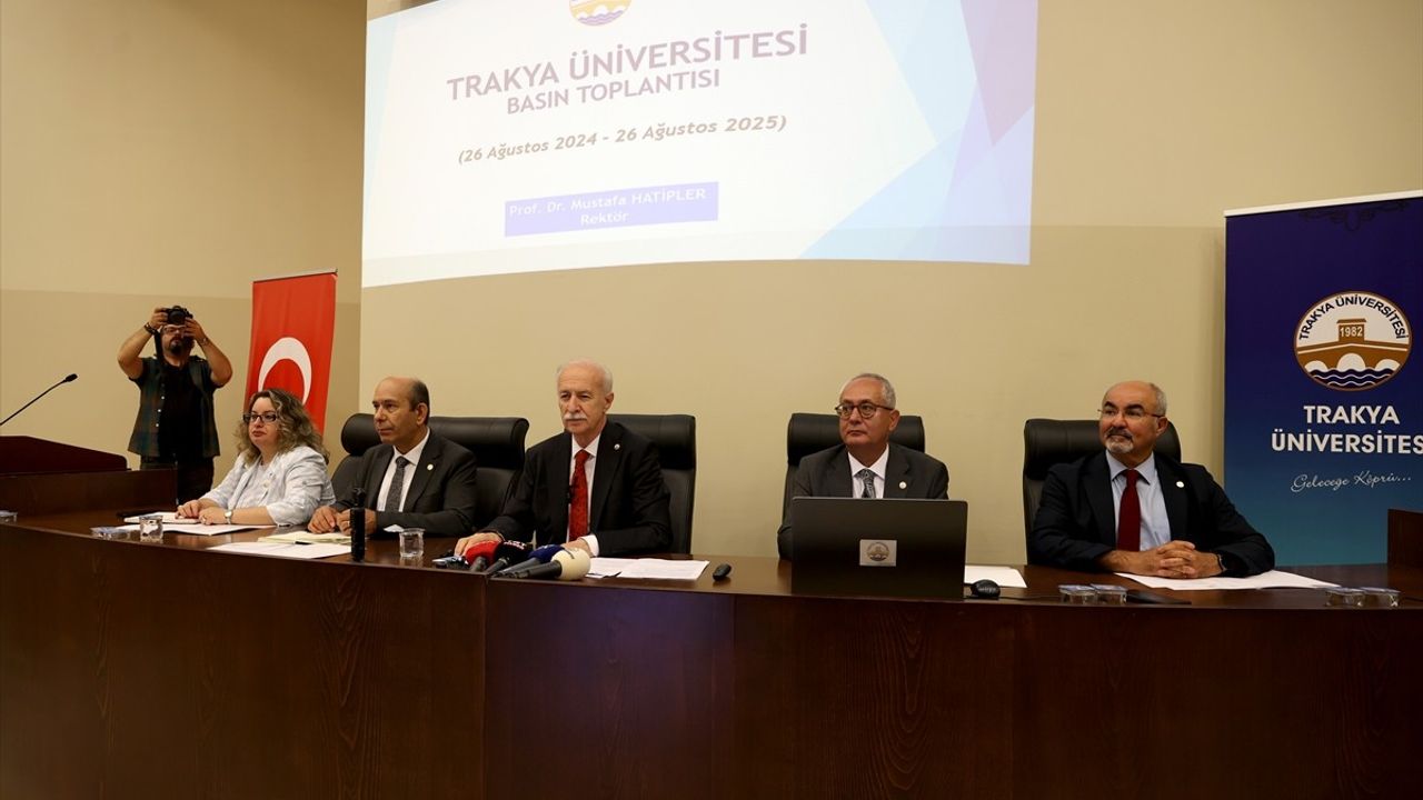 YKS 2025: Trakya Üniversitesi'nin Tüm Bölümleri %100 Doldu