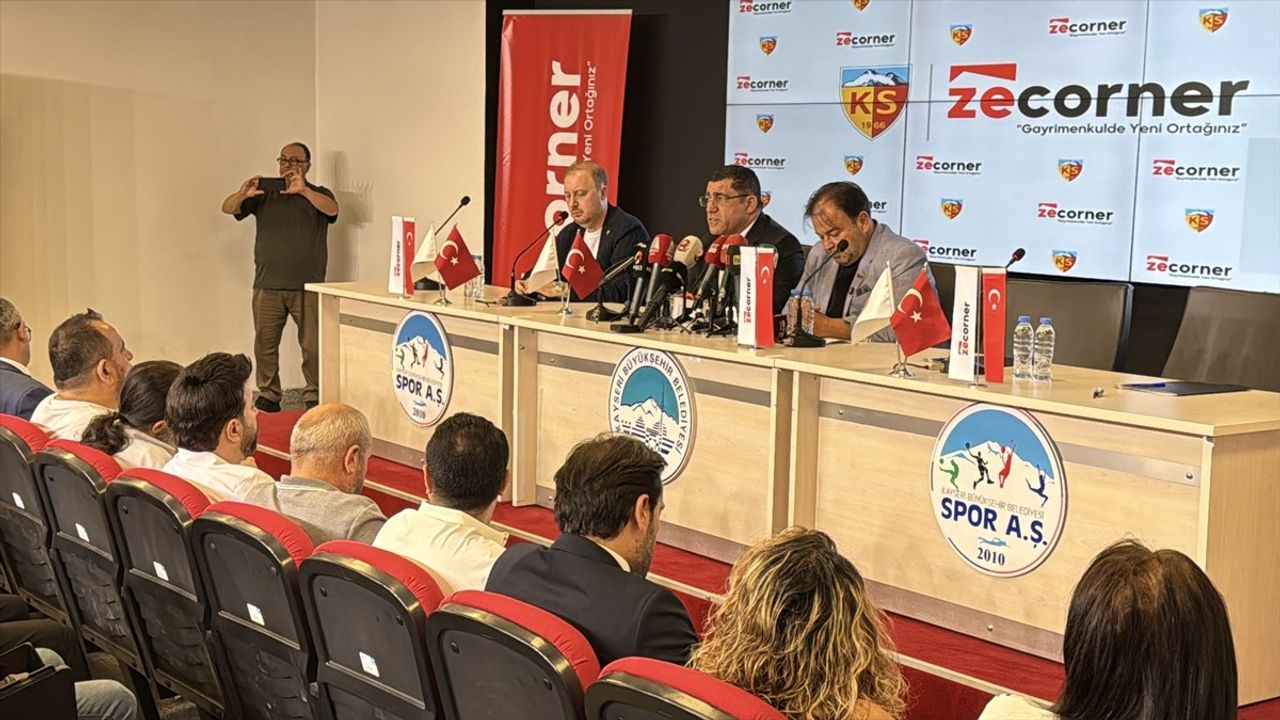 Zecorner, Kayserispor'un 2025-2026 Sezonu İsim Sponsoru Oldu