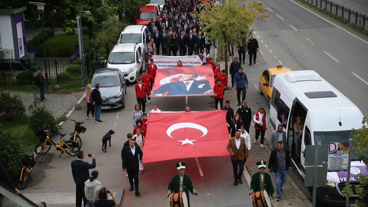 19 Eylül Gaziler Günü Orta ve Doğu Karadeniz’de Törenlerle Anıldı