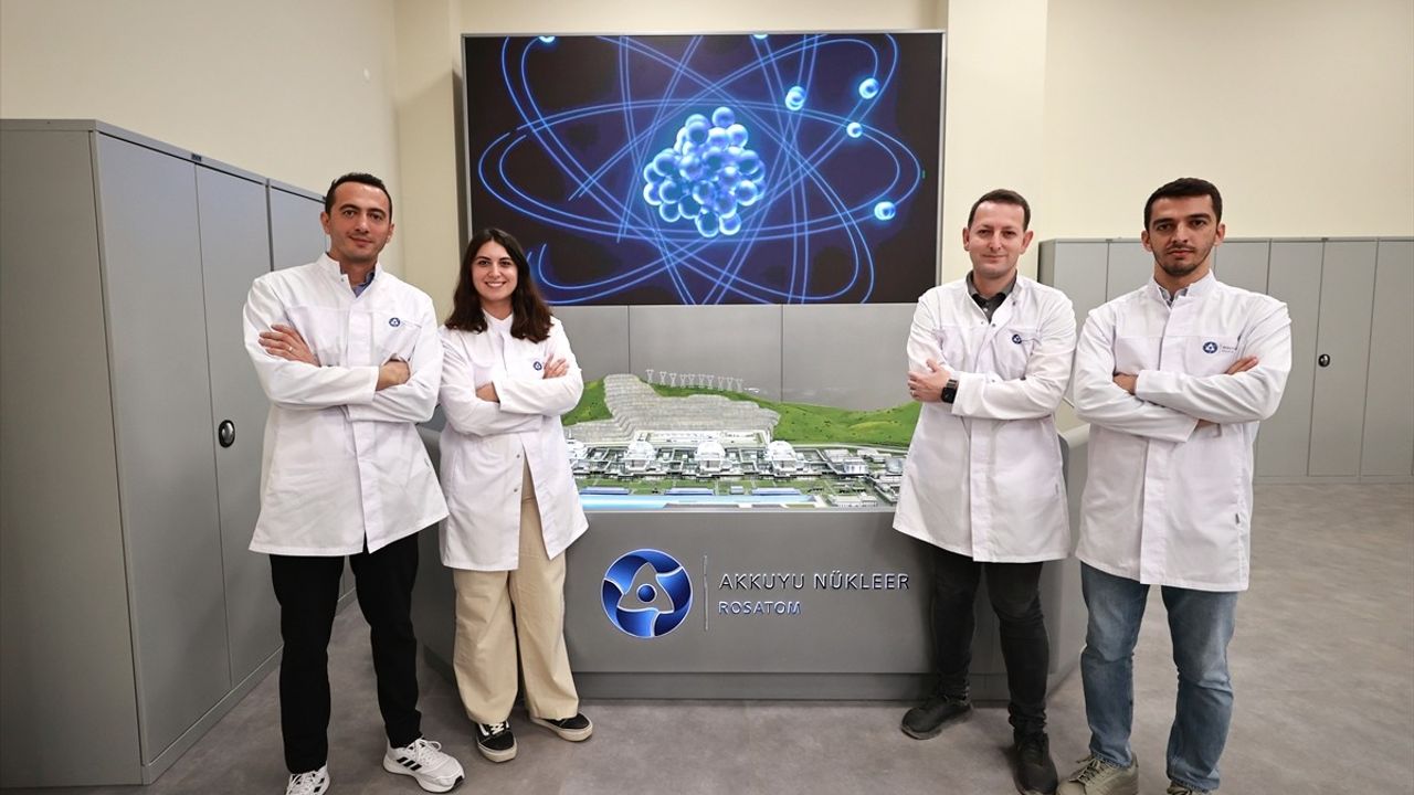 Akkuyu NGS'de 319 Türk mühendis: Hedef Türkiye'yi nükleer enerji yarışına dahil etmek