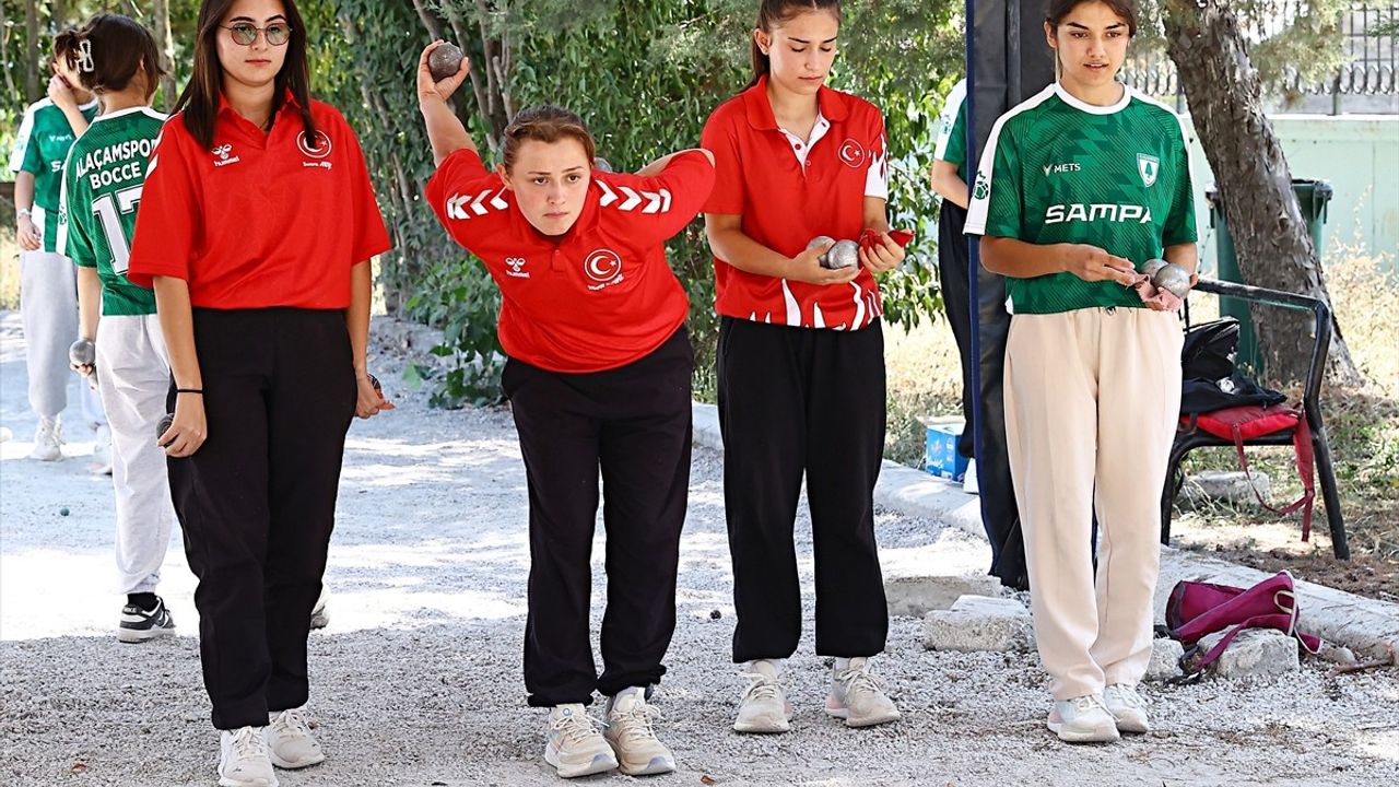 Alaçam bocce merkezi oldu: 30 milli sporcu uluslararası sahnede