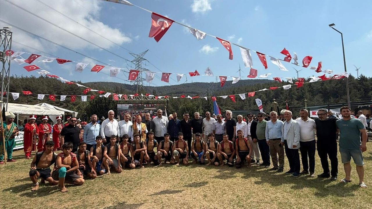 Ali Böncüoğlu 14. Belen Yayla Şenlikleri Aba Güreşleri'nde Başpehlivan oldu