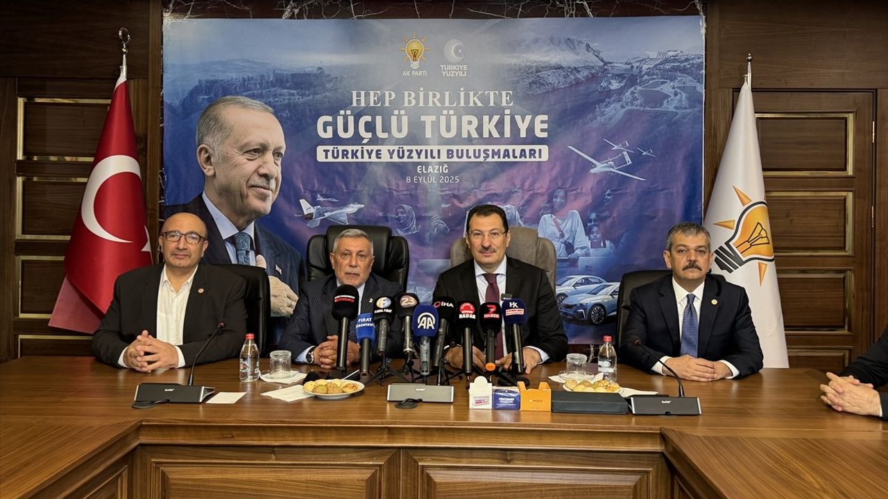 Ali İhsan Yavuz Elazığ'da: 'Türkiye Yüzyılı' ve 'Terörsüz Türkiye' vurgusu