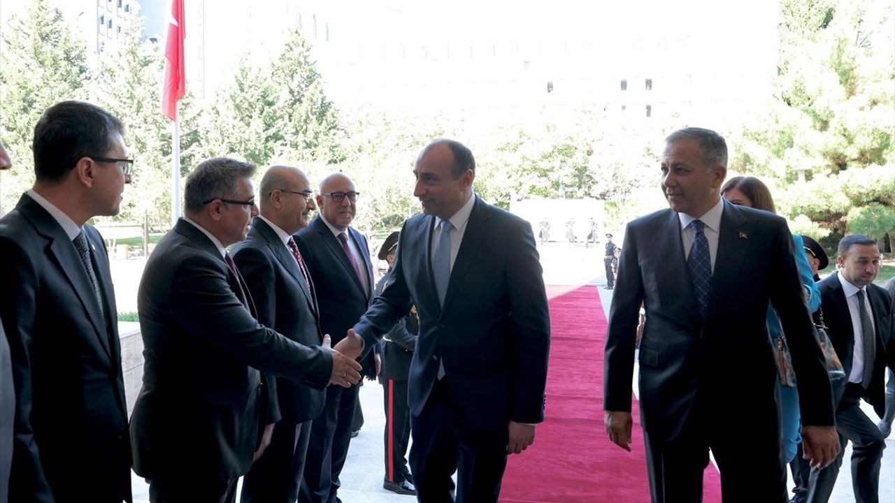 Ali Yerlikaya Gürcistan'da: Kobakhidze ile Güvenlik İşbirliği