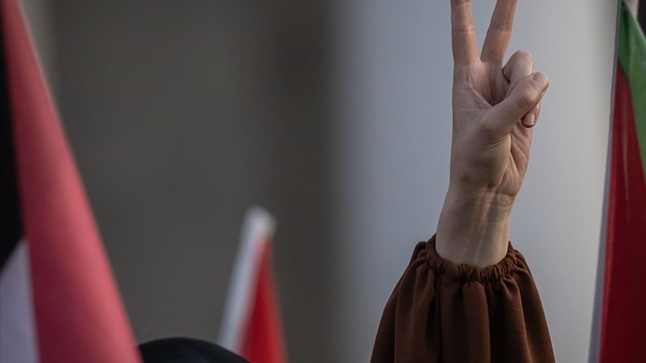 Ankara'da Küresel Sumud Filosu'na Destek: ANFİDAP'tan Basın Açıklaması