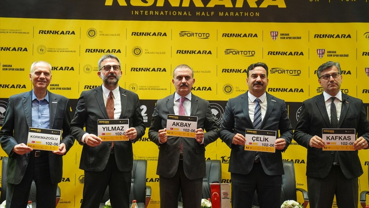 Ankara'da Uluslararası Runkara Yarı Maratonu 5 Ekim'de