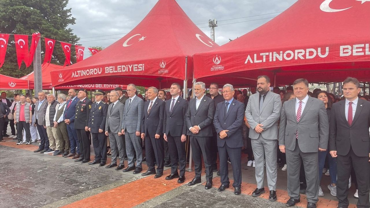 Atatürk'ün Ordu'ya Gelişinin 101. Yıl Dönümü Coşkuyla Kutlandı