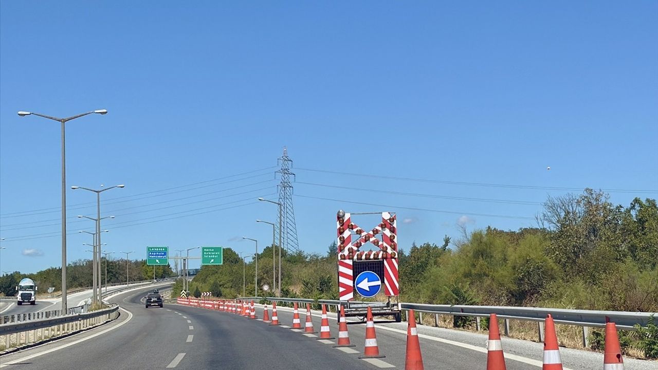 Avrupa Otoyolu Edirne Gişeleri Kaldırılıyor — Sürücüler D-100'e Yönlendiriliyor