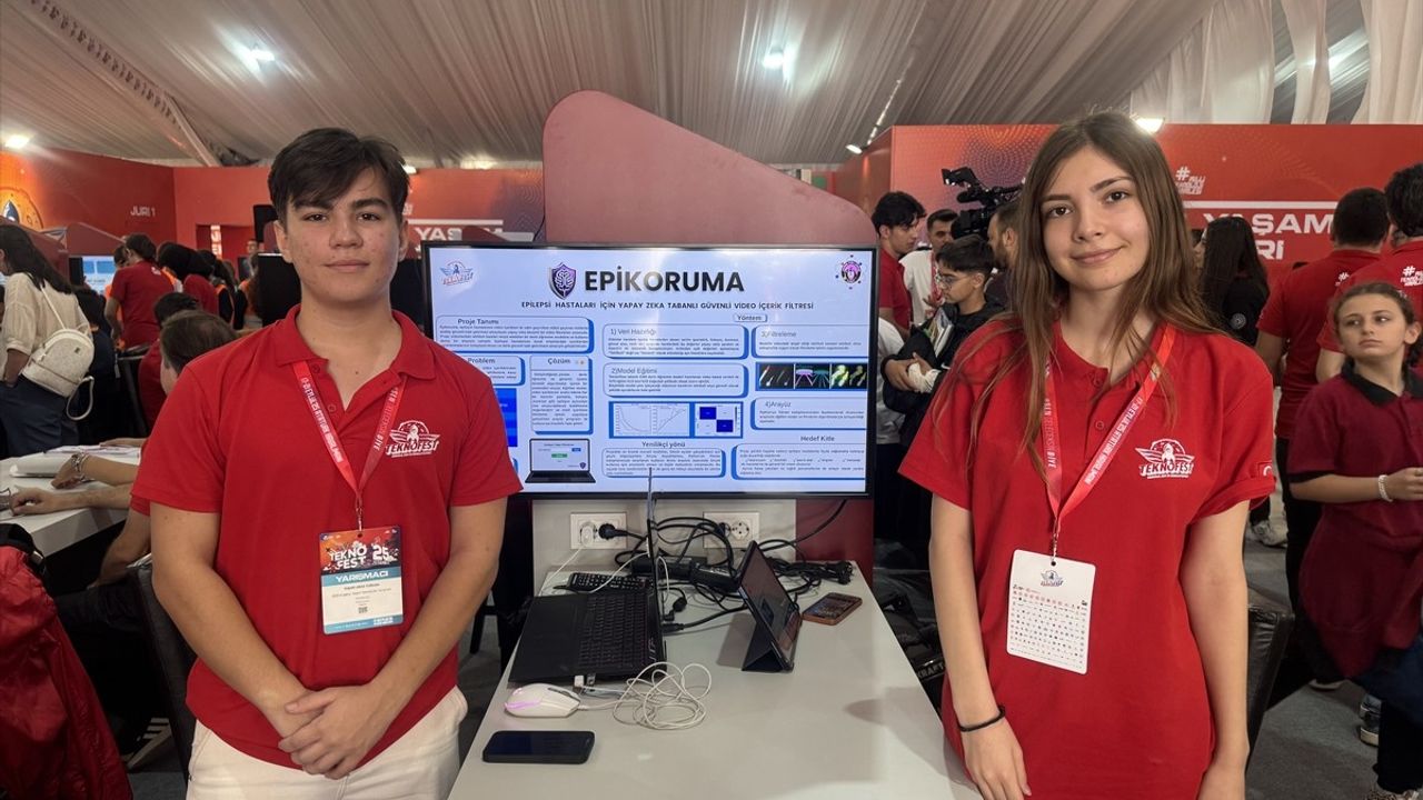 Aydın Fen Lisesi'nden Yapay Zeka Tabanlı Epilepsi İçin Güvenli Video Filtresi