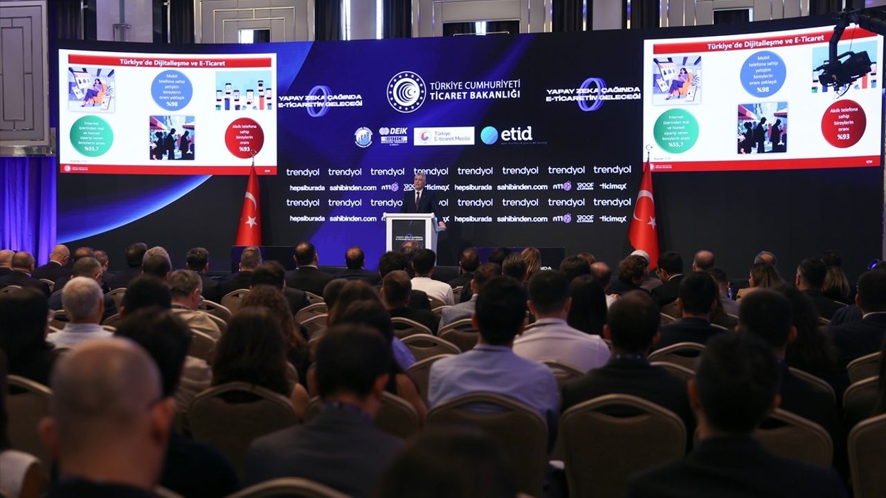 Bakan Bolat: 21 Kasım e-Ticaret Festivali ve "Yapay Zeka Çağında e-Ticaretin Geleceği" Zirvesi