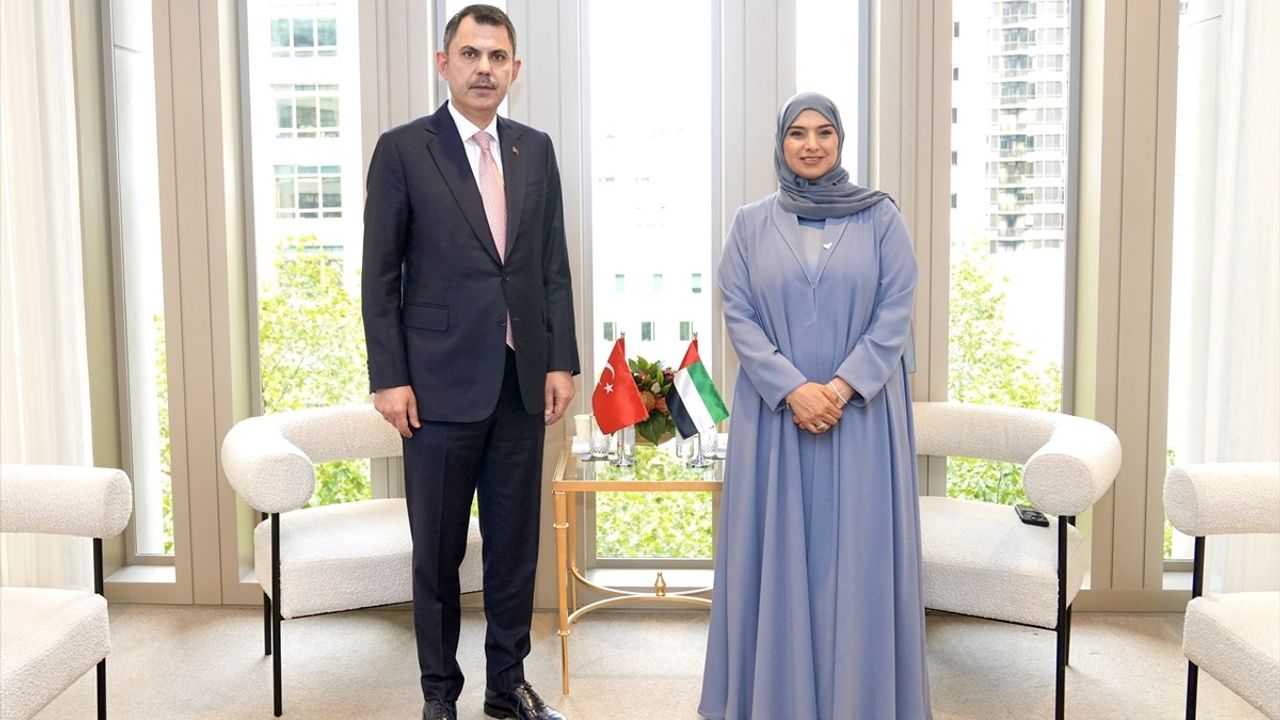 Bakan Kurum New York'ta BAE'li Shamsi ile Görüştü: Sıfır Atık ve COP31 Masada