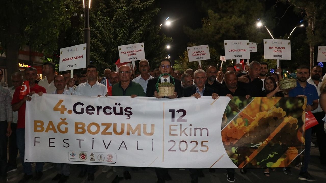 Batman'da Festival ve Fuarlar Kortejle Tanıtıldı