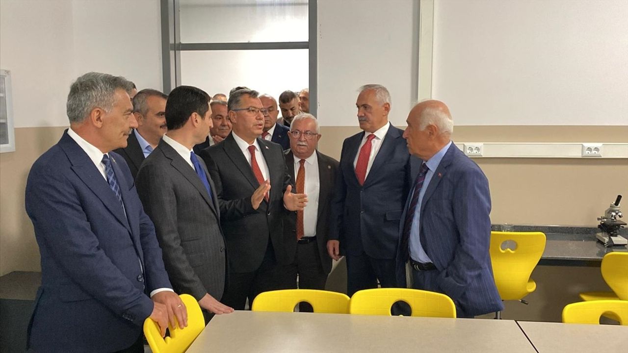 Boğazlıyan'da Cemil Çiçek Mesleki ve Teknik Anadolu Lisesi Açıldı