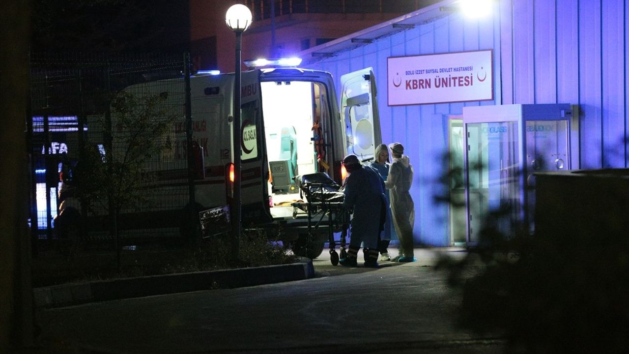 Bolu'da 9 polis, yakıt deposundaki şüpheli kokudan etkilendi