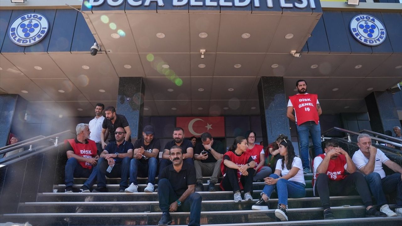 Buca Belediyesi İştirakinde İşgal Eylemi: BUCAMAR Çalışanları Maaş Bekliyor