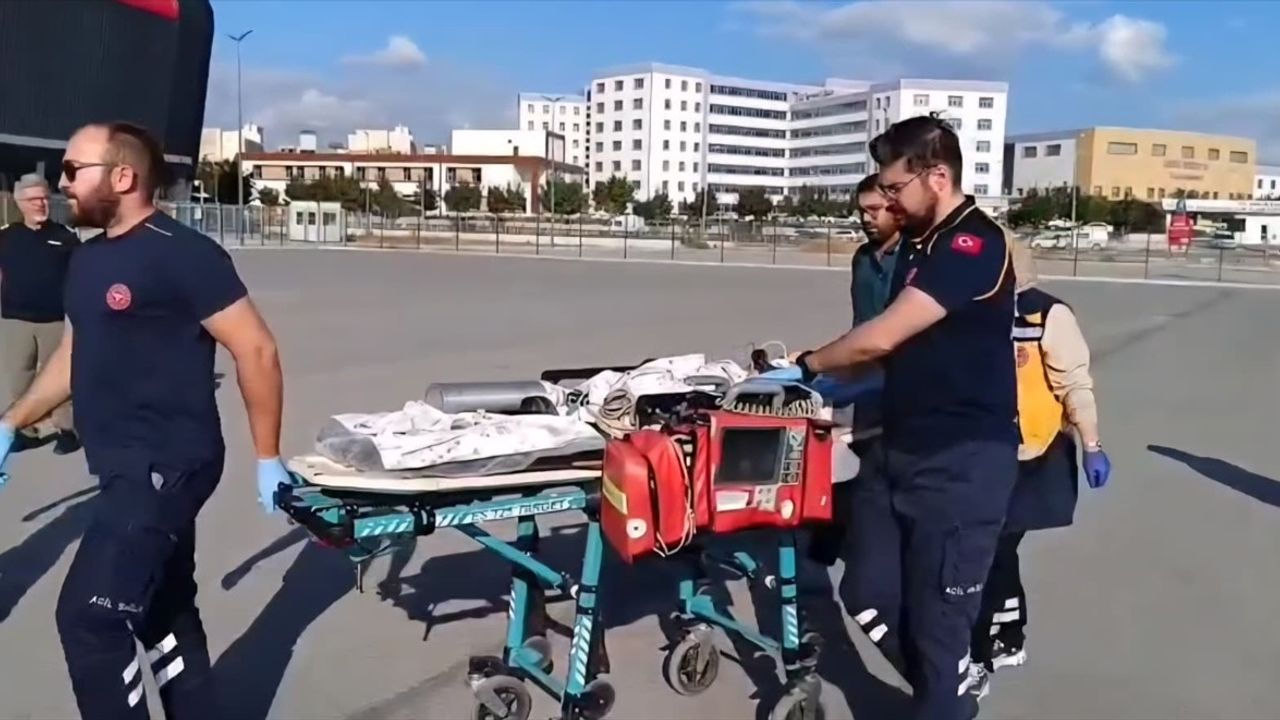 Çorum'da Ambulans Helikopterle Sevk: 8 Aylık Bebek A.H. Ankara'ya Gönderildi