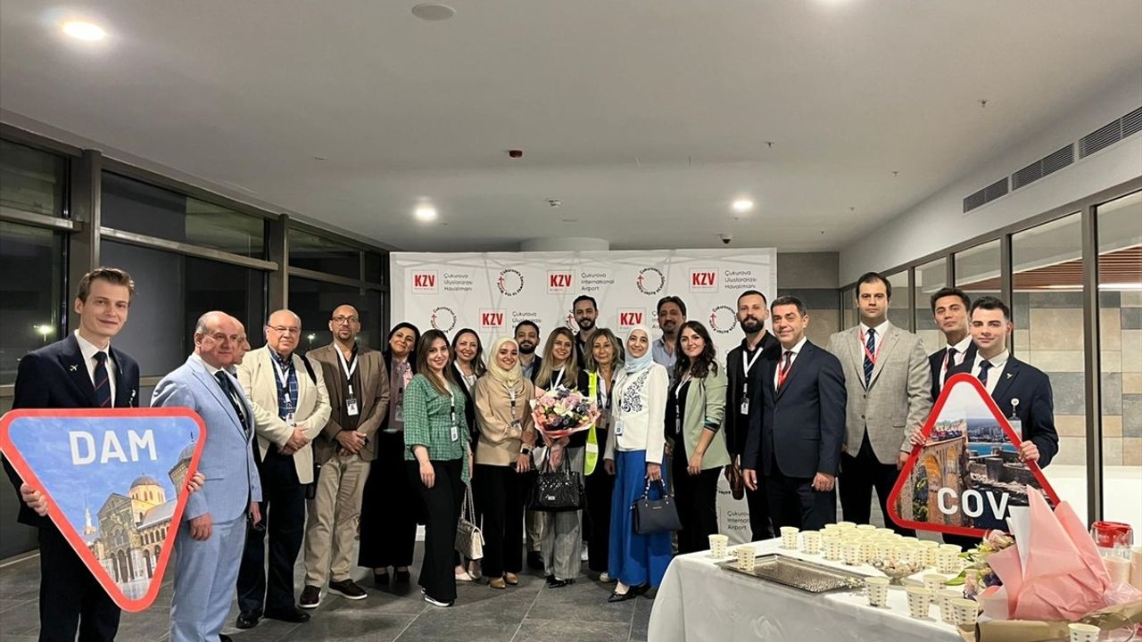 Çukurova Uluslararası Havalimanı-Şam Arasında Direkt Uçuşlar Başladı