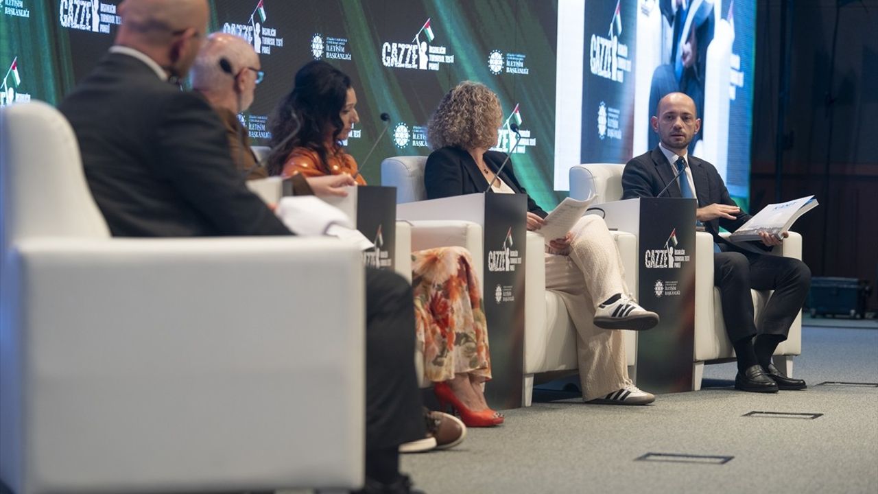 Cumhurbaşkanlığı İletişim Başkanlığı'ndan 'Gazze: İnsanlığın Turnusol Testi' Paneli