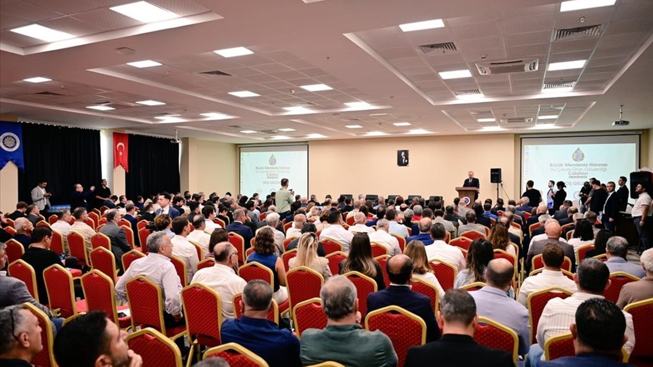 Didim'de Büyük Menderes Havzası Su-Çevre-Ürün Güvenliği Çalıştayı Başladı