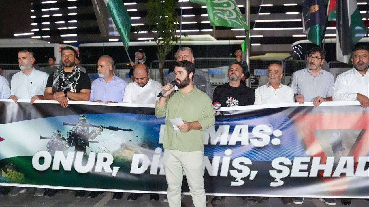 Diyarbakır'dan Filistin ve Küresel Sumud Filosu'na Destek